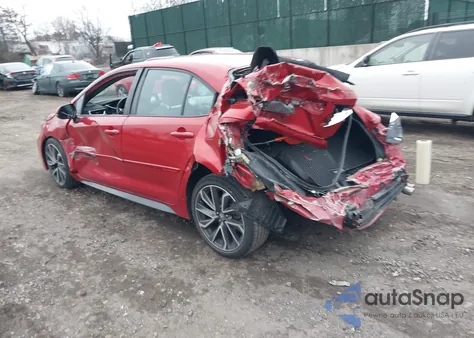 2020 Toyota Corolla Se from USA, damaged, VIN 5YFS4RCE6LP002290